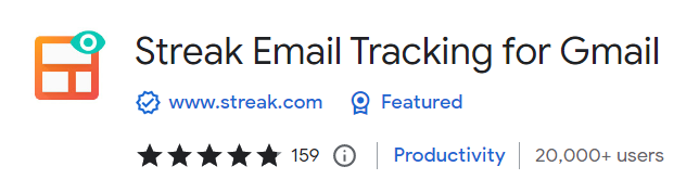 Streak Email Tracking for Gmail